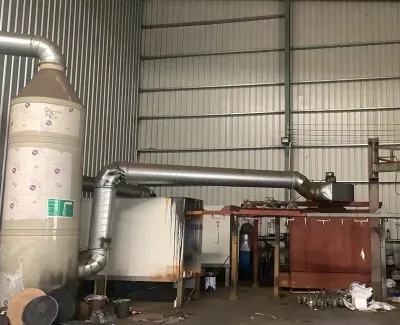  Линия покраски с контролем выбросов 