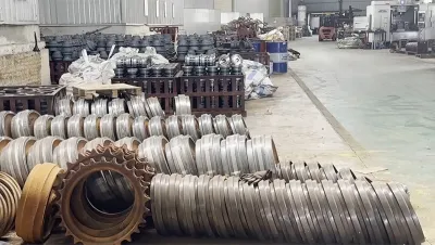 Запчасти после механической обработки