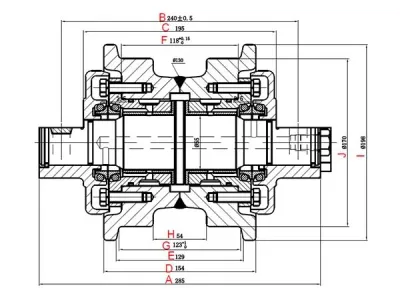 D31 Опорный каток