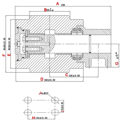 EX300 Опорный каток
