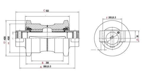 EC700 Опорный каток