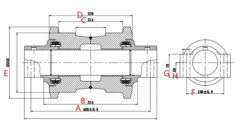 EC480 Опорный каток