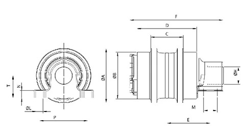  Поддерживающий каток для экскаватора Komatsu PC300 