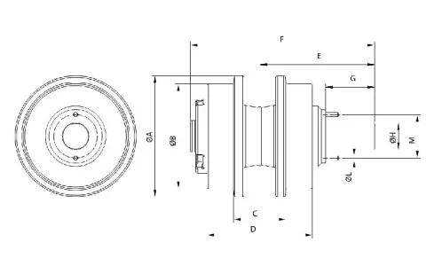  Поддерживающий каток для бульдозера Caterpillar D6M 