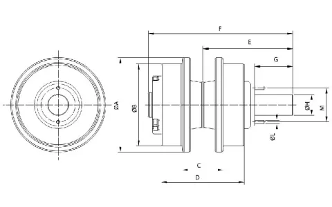  Поддерживающий каток для бульдозера Caterpillar D6H 