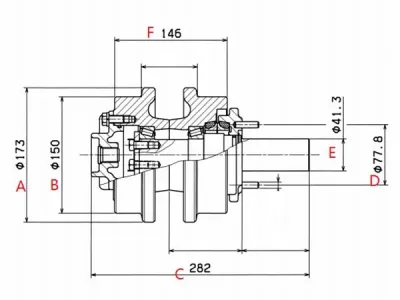  Поддерживающий каток для бульдозера Caterpillar D5K 
