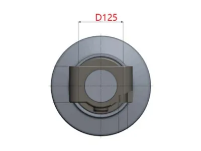  Поддерживающий каток для экскаватора Hitachi EX2600 