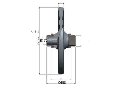  Направляющее колесо для экскаватора Komatsu PC3000 