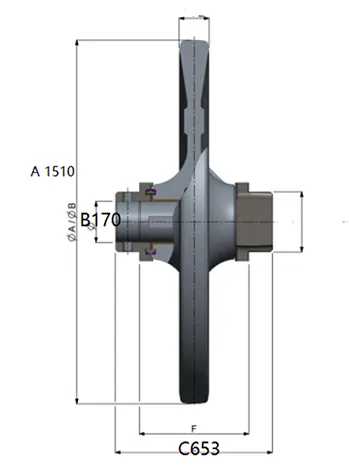  Направляющее колесо для экскаватора Komatsu PC3000 