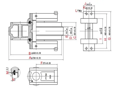  Направляющее колесо для экскаватора Komatsu PC400 
