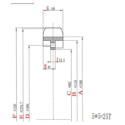  Сегменты звездочки для бульдозера Komatsu D475 