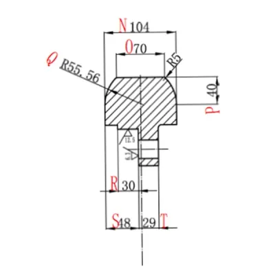  Сегменты звездочки для бульдозера Komatsu D275 